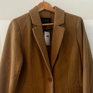 Banana Republic, Womens Camel Peacoat Medium New with tags